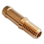 Щуцер за колектор М6 за маркуч ф6 - L25mm