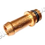 Щуцер прав за газ ф12 за редуктор Genius MB - месинг