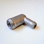 Коляно за вода/газ 12-19 алуминиево