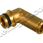 Коляно вода за редуктор BRC Genius MB - месинг