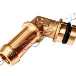 Коляно за газ ф12 за редуктор Genius MB - месинг
