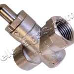 Кран с бутон за манометър PN16-1/2 Ж/Ж