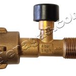 Предпазен клапан свръх-поток за високо налягане W21.8x1/14LH - 3/8"LH