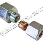 Преход поцинкован GOK G 3/8" - медна тръба ф8 к-т