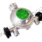 Редуцир-вентил ъглов GOK 50 mbar 1kg/h с 2 изхода