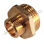 Редуктивен нипел 1/2" х 1"- месинг