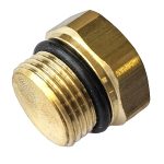 Заглушка М16х1.25mm - месинг