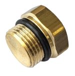 Заглушка М16х1.25mm - месинг