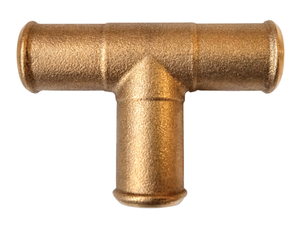 Тройник 16-16-16мм лят месинг