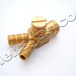 Тройник за газ с единично регулиране месинг