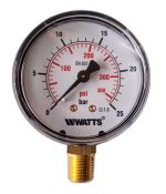 Манометър сух Watts ф63 0-25bar