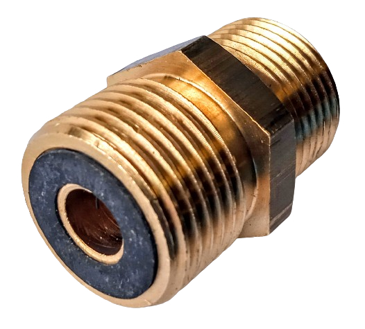 Месингов нипел W21.8 - M20x1.5