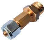 Месингов преход W21.8LH- PVC 8mm