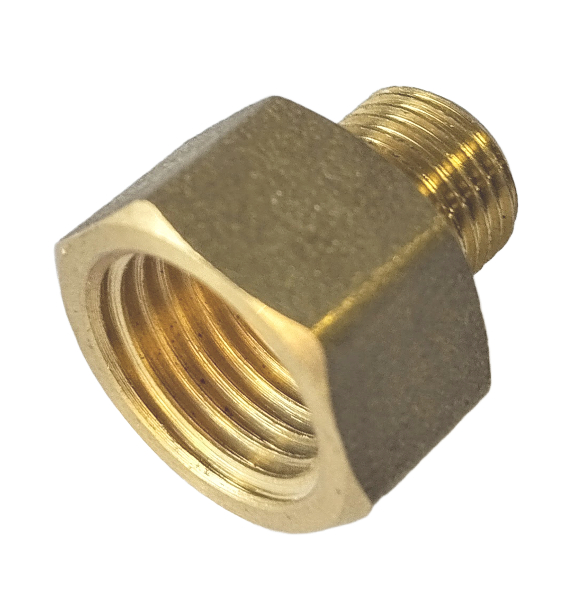 Редуктивен нипел-муфа 1/8"-1/4" месинг